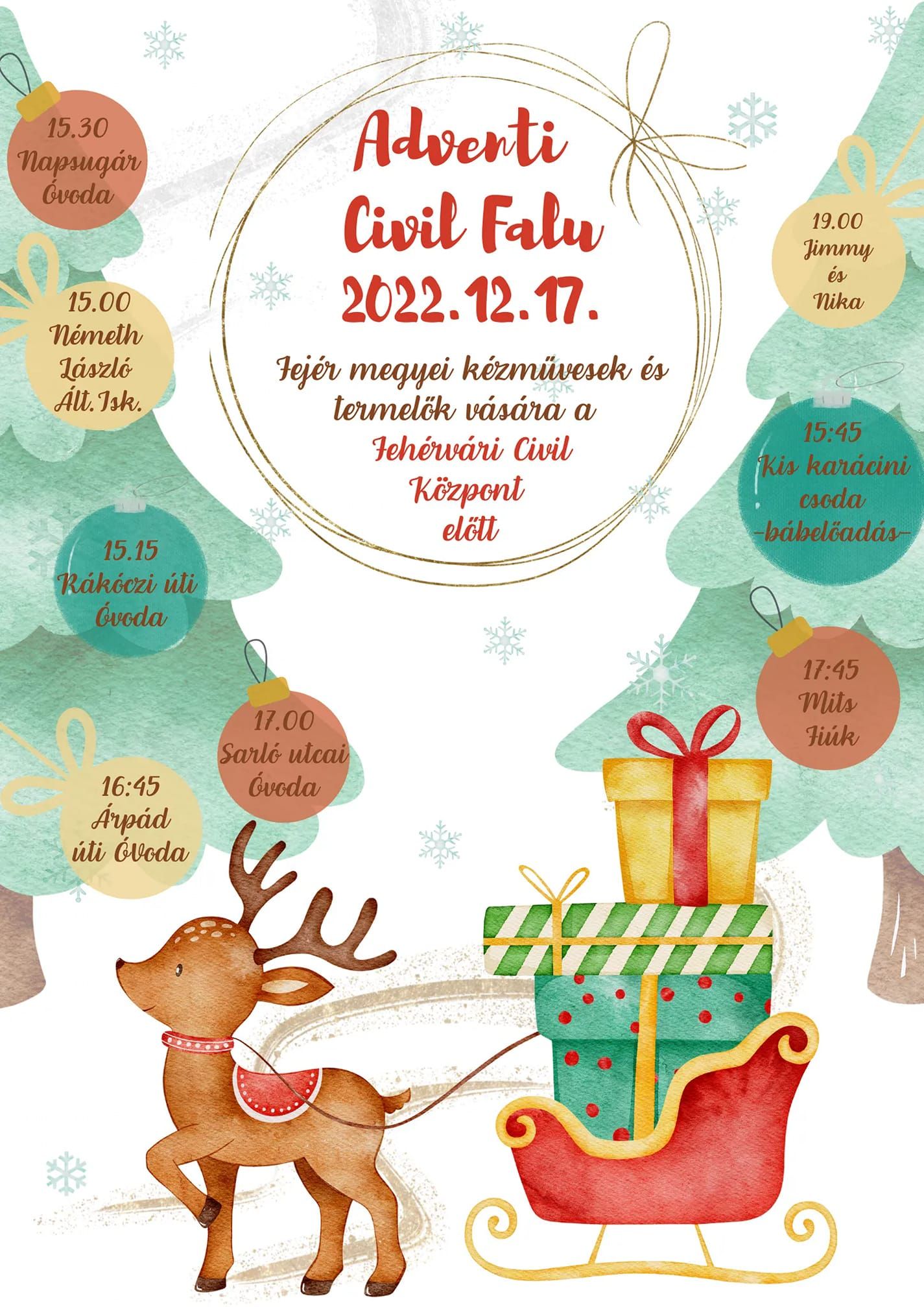 Termelői és kézműves vásár lesz szombaton a Civil Központ előtt